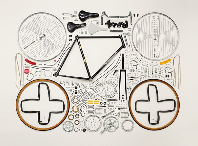Disassembled Bicycle